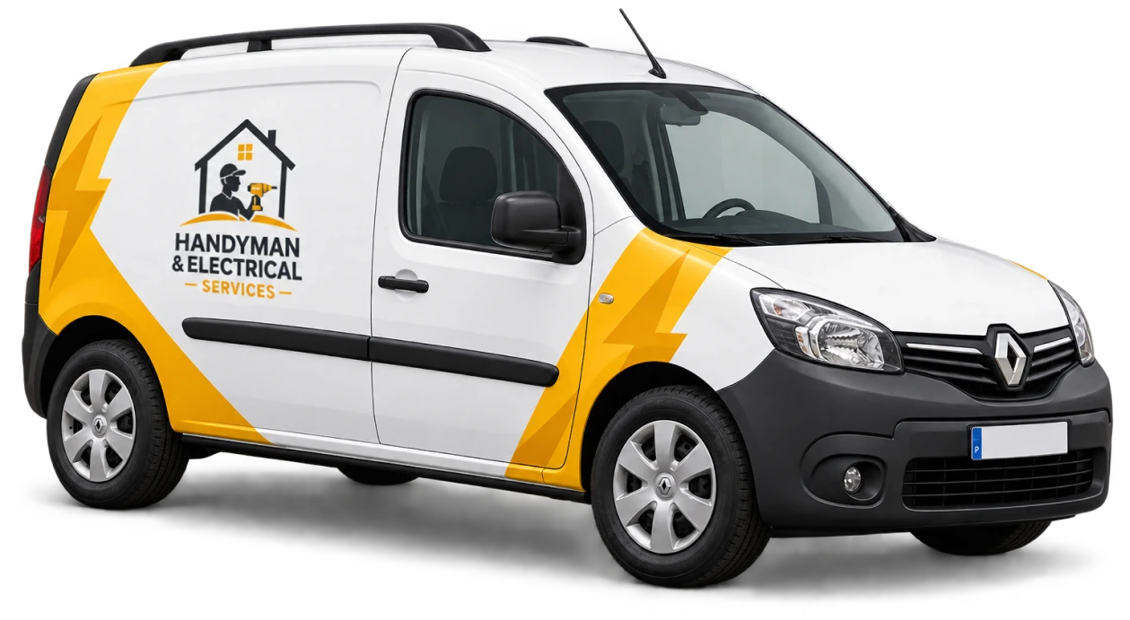 Handyman & Electrical Services van